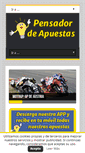 Mobile Screenshot of pensadordeapuestas.com
